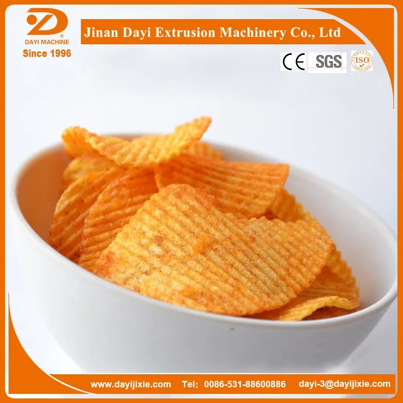 Dayi Tortilla Making Machine Doritos Corn Chip Processing Line