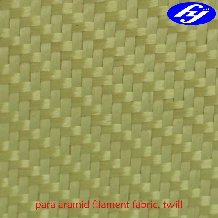para aramid filament fiber woven Kevlar fabric clothing