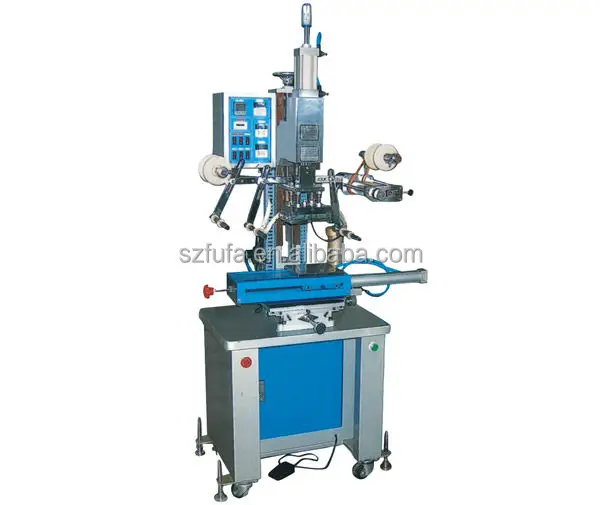 Hot Stamping Machine, hot foil stamping machine,semi automatic bronzing machine for bottle cap / lip tube