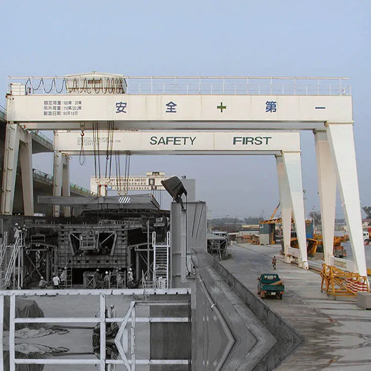 High Technique Heavy Duty Double Girder Goliath Crane