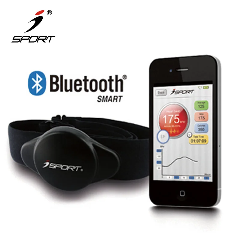 
Smartphone IOS Android Bluetooth Blood Pressure Monitor Chest Strap 