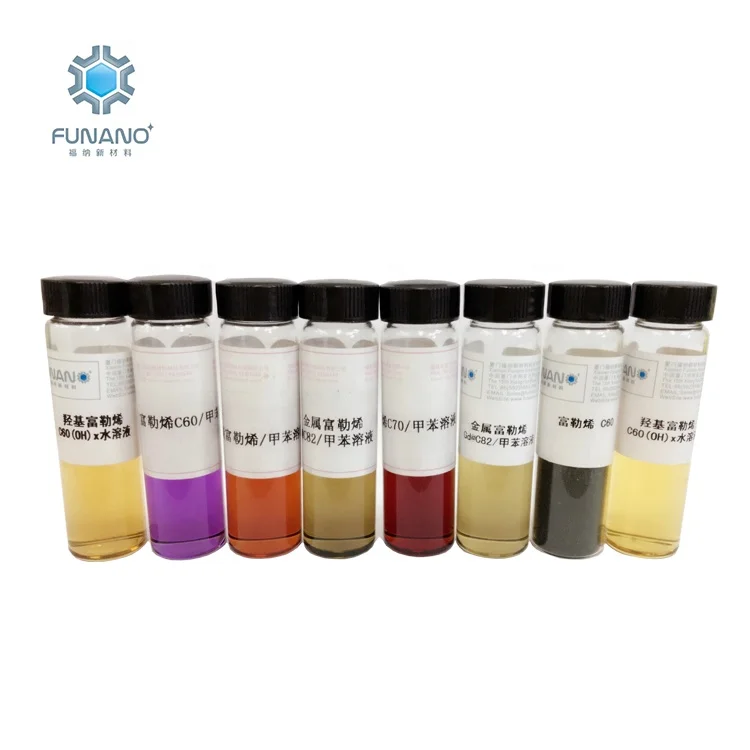 
Manufacturer Funano Nano chemicals raw materials carbon powder fullerene c60 fullerenol 