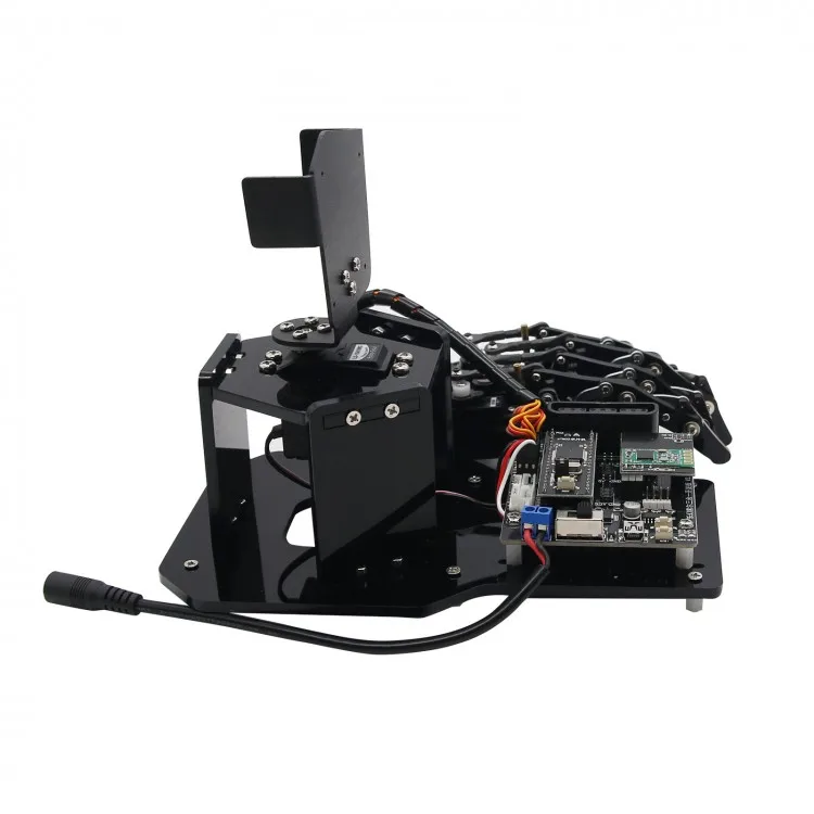 Самодельный бионический робот с открытым исходным кодом для рук и правой руки с пятью пальцами для версии STM32 + переносной механический Glov-e