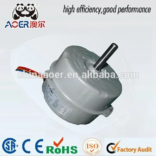 single phase small ac three speed bosch fan motor
