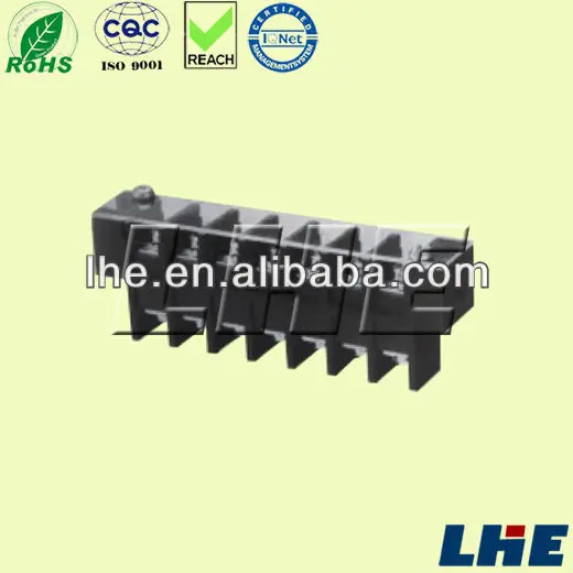 Barrier Terminal block connector 600V/50A pitch 13.0mm with COVER & FIXING SCREW LHW37SS-13.0