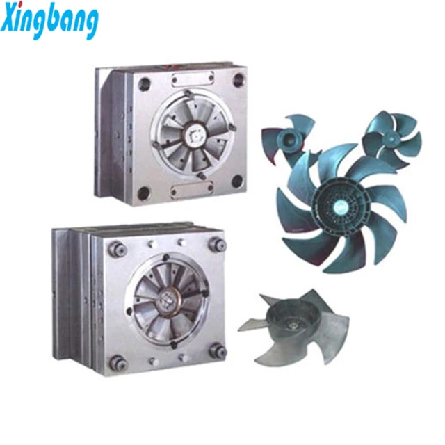 High Precision Small Customized Plastic Fan Blade Mould Maker