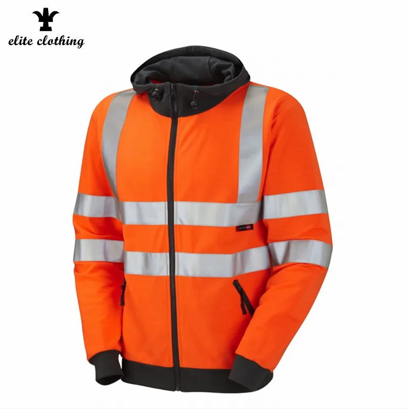 High Quality Orange FR Safety Cotton Jacket Factory Price