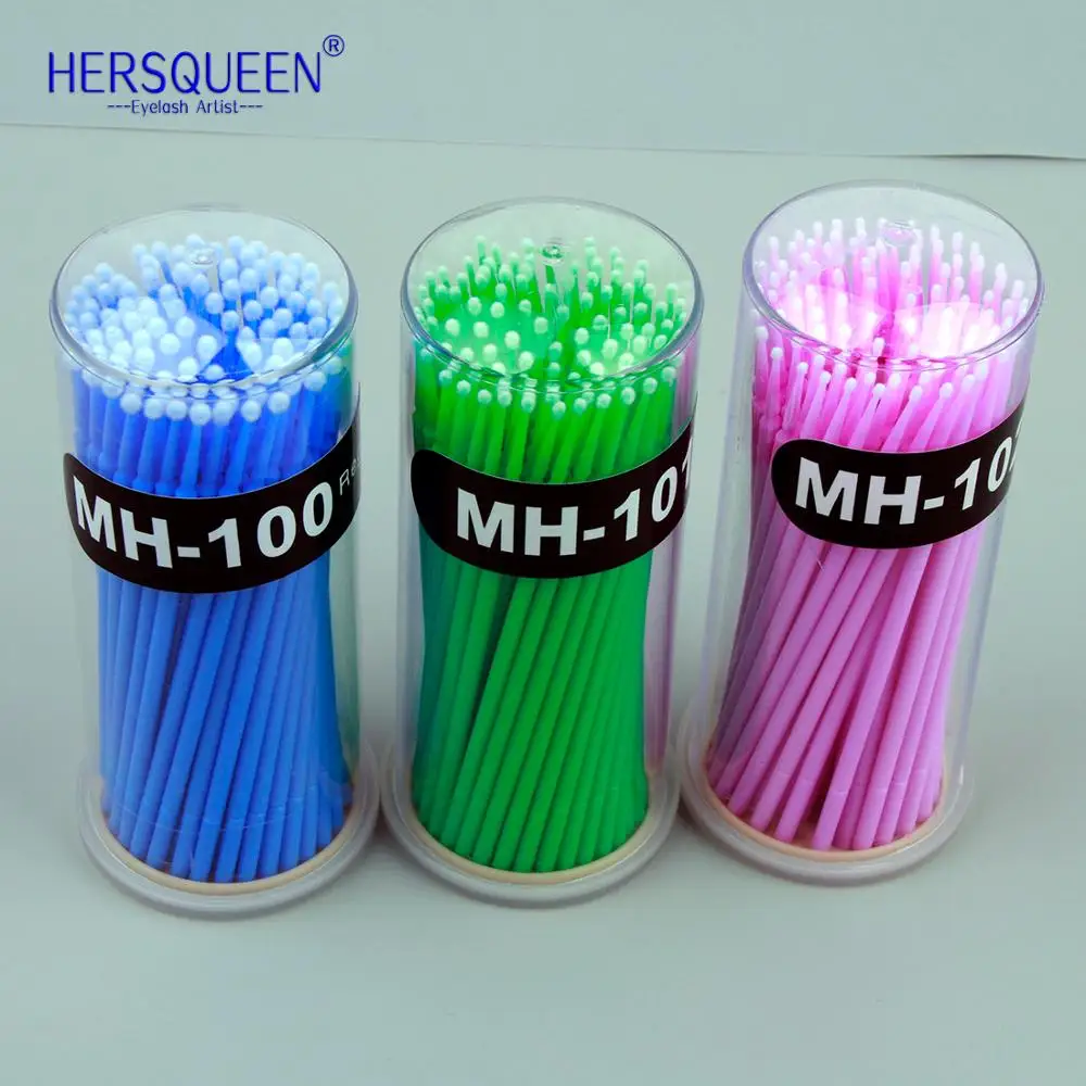 HERSQUEEN premium Micro brushes high quality soft comfortable best prices micro brush disposable