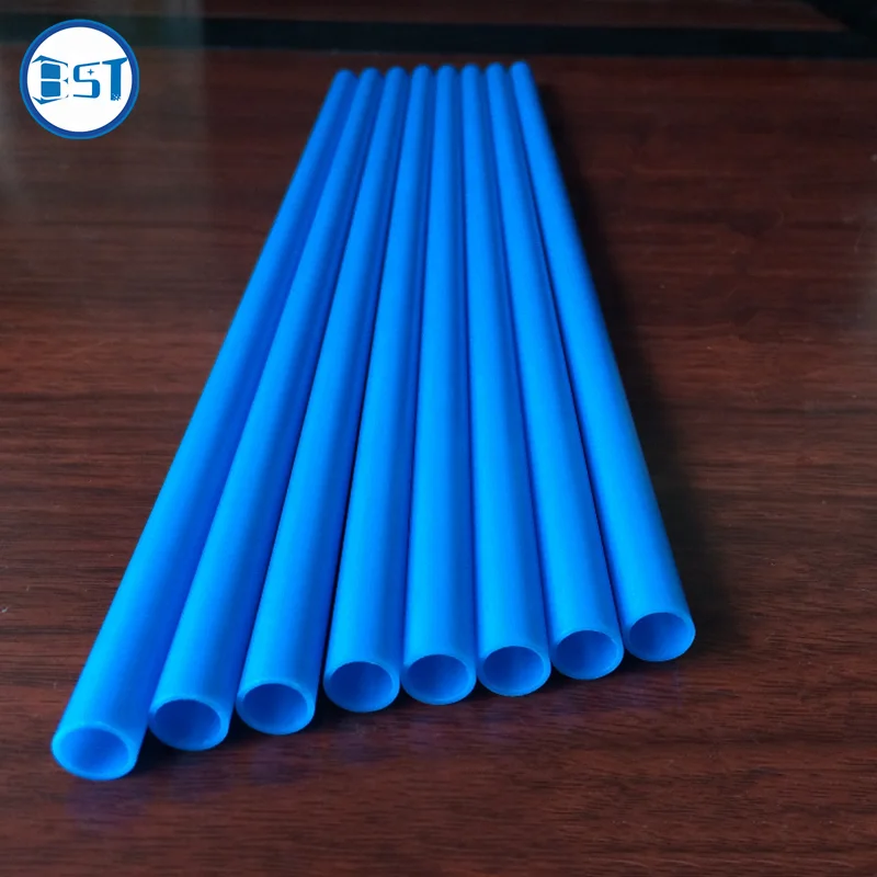Direct factory customized ABS PE PP pvc plastic extrusion manufactures square round pipe furniture grade extruded plastic tube