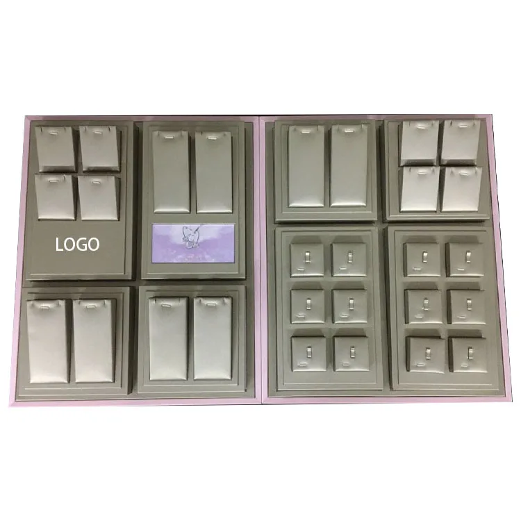 XIANGYU Customizable PU leather ordinary jewelry display set