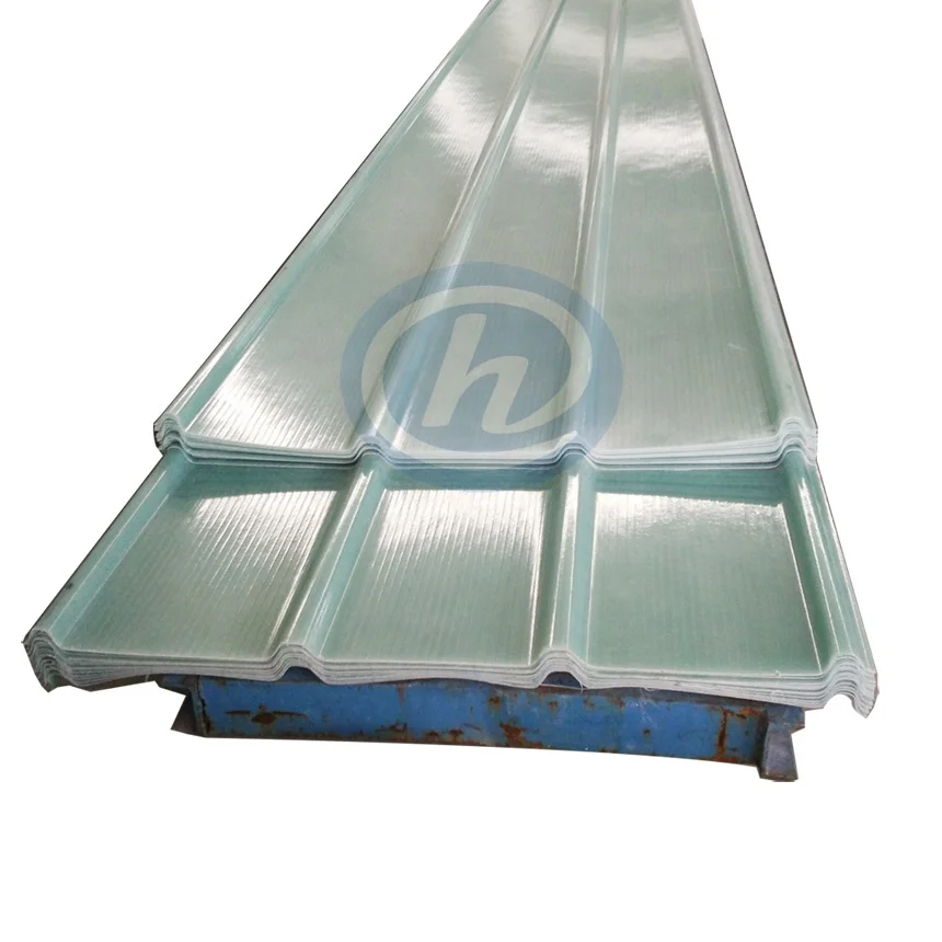 Translucent roofing FRP greenhouse plastic sheet glass roof skylight