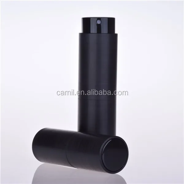 portable new black round custom metal perfume atomizers for sale
