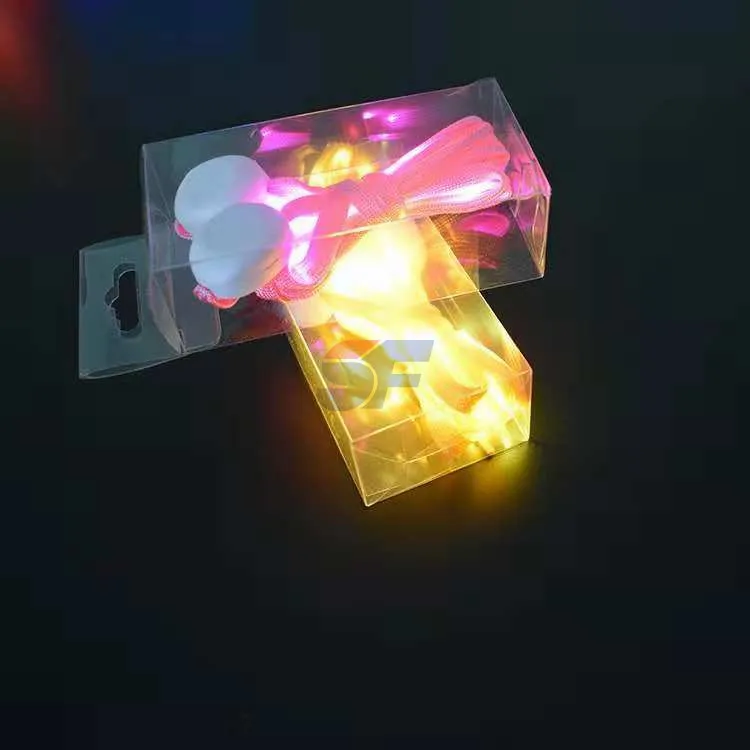 LED Nylon Shoelaces Light Up Glow in the Dark for Party Dancing Skating