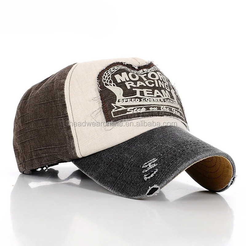 Cowboy baseball cap sport wholesale custom curve brim baseball solid sublimation prints 5 panel hats