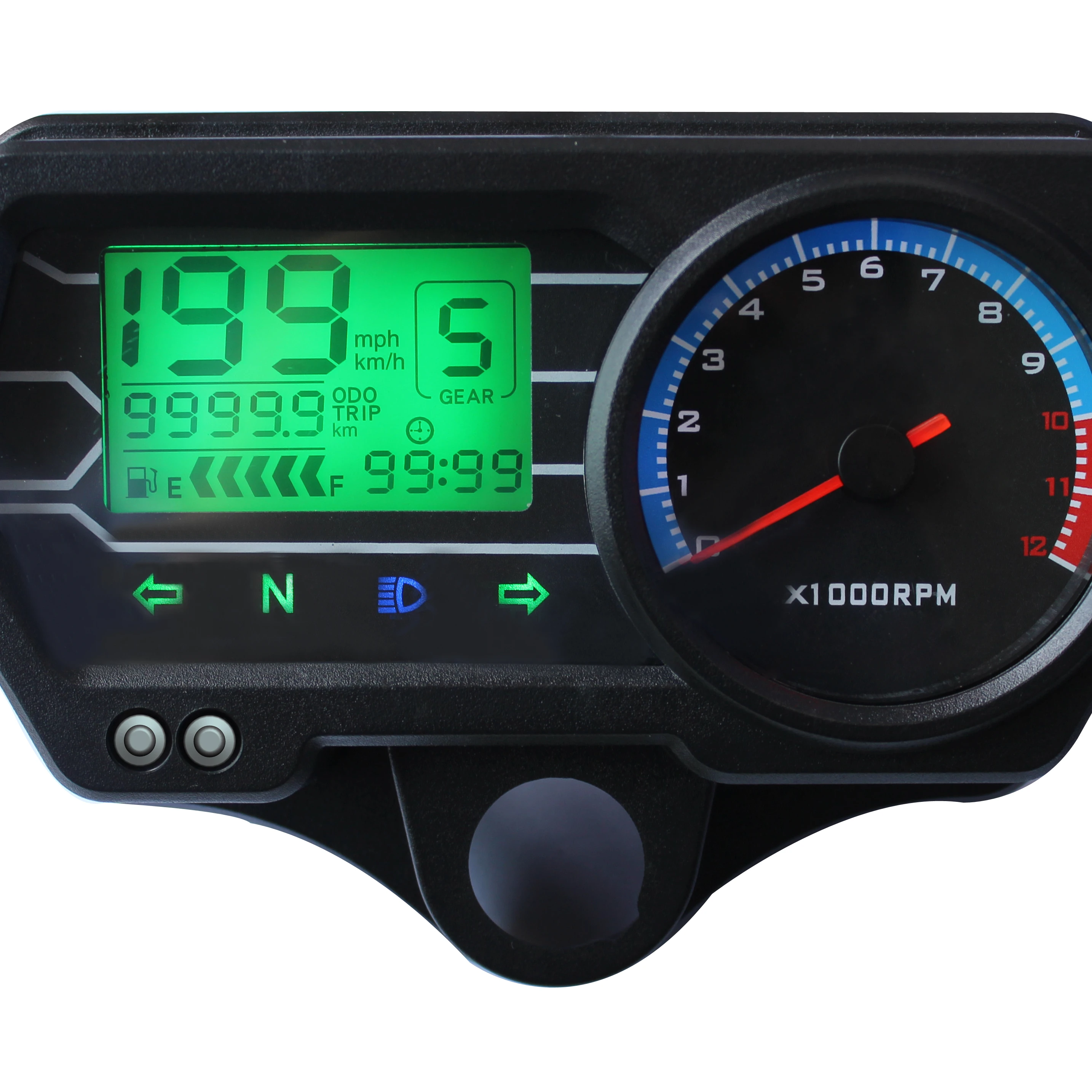 Factory Price CG125 LCD Motorcycle Digital Speedometer for Aftermarket