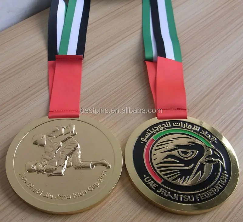 UAE flag lanyard boxing medals custom design made