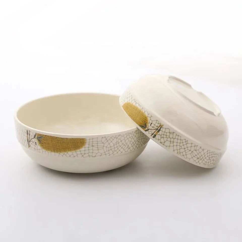 Korean melamine dinner bowls dinnerware sets