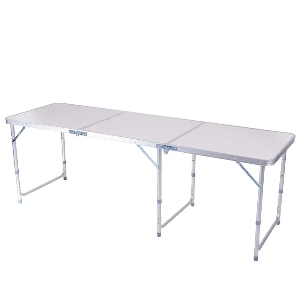 Hot popular outdoor furniture 6 ft picnic folding dining table portable