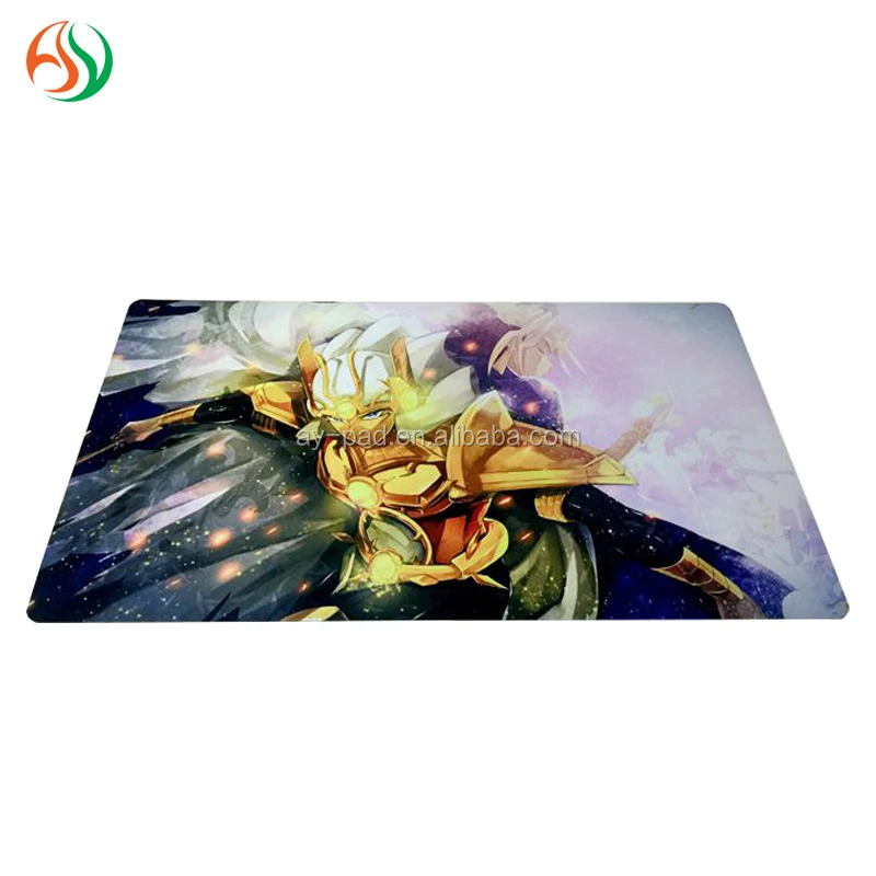 AY New Design Portable Wholesale Multi Functional Folding Roll Of Rubber Card Game Play Mat Game Keyboard Table Mat Luxury