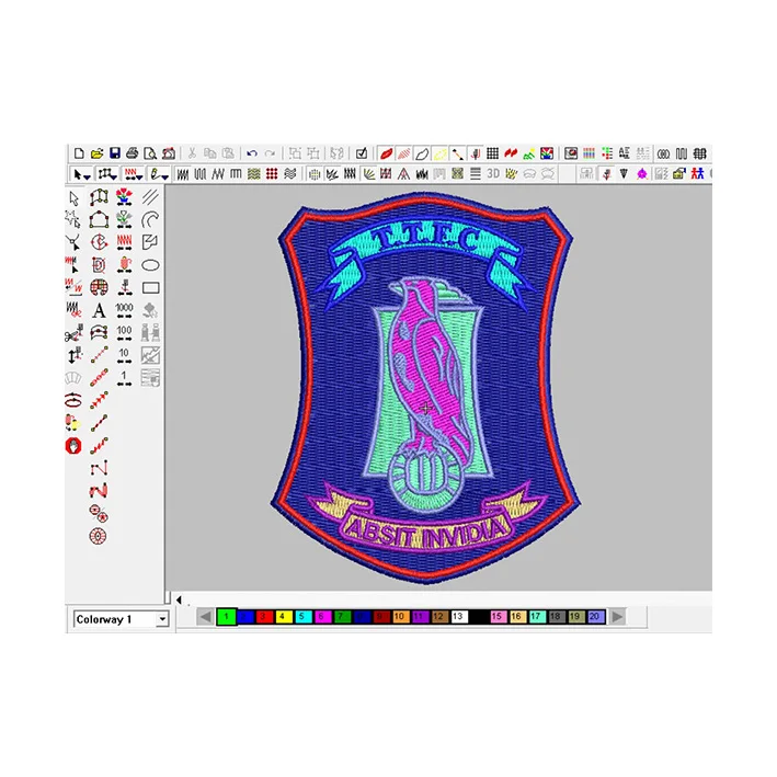 
Senior Designer Fast High-quality Skull New Design Hand Embroidery Patch 