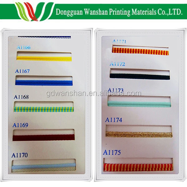 400 different kinds fabric head band and tail band for book