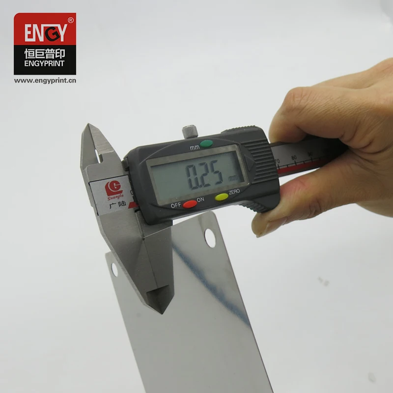 Pad Printing Thin Plate Coated With FUJI FMR 40 Emulsion For Pad Printing