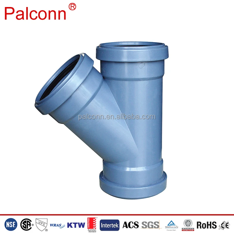 Silent Waste Water Pipe and fitting PP UPVC pipes and fittings for Drainage System