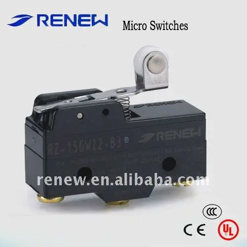 Обновление Серии Z RZ-15GW22-B3 roller lever микро переключатель