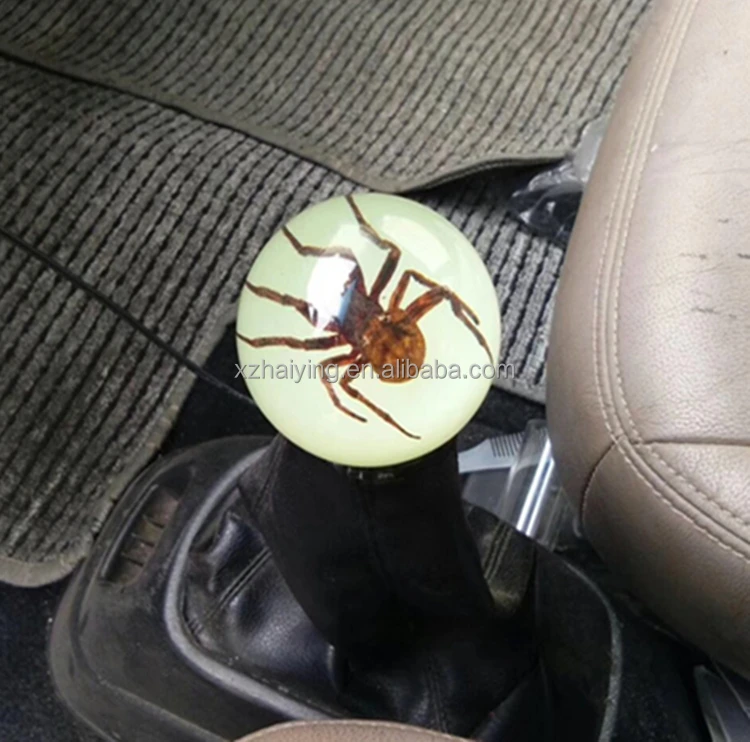 Новая Универсальная установка светящаяся ручка переключения передач реального насекомого автомобиля с насекомым внутри из смолы универсальная модель 100% смола