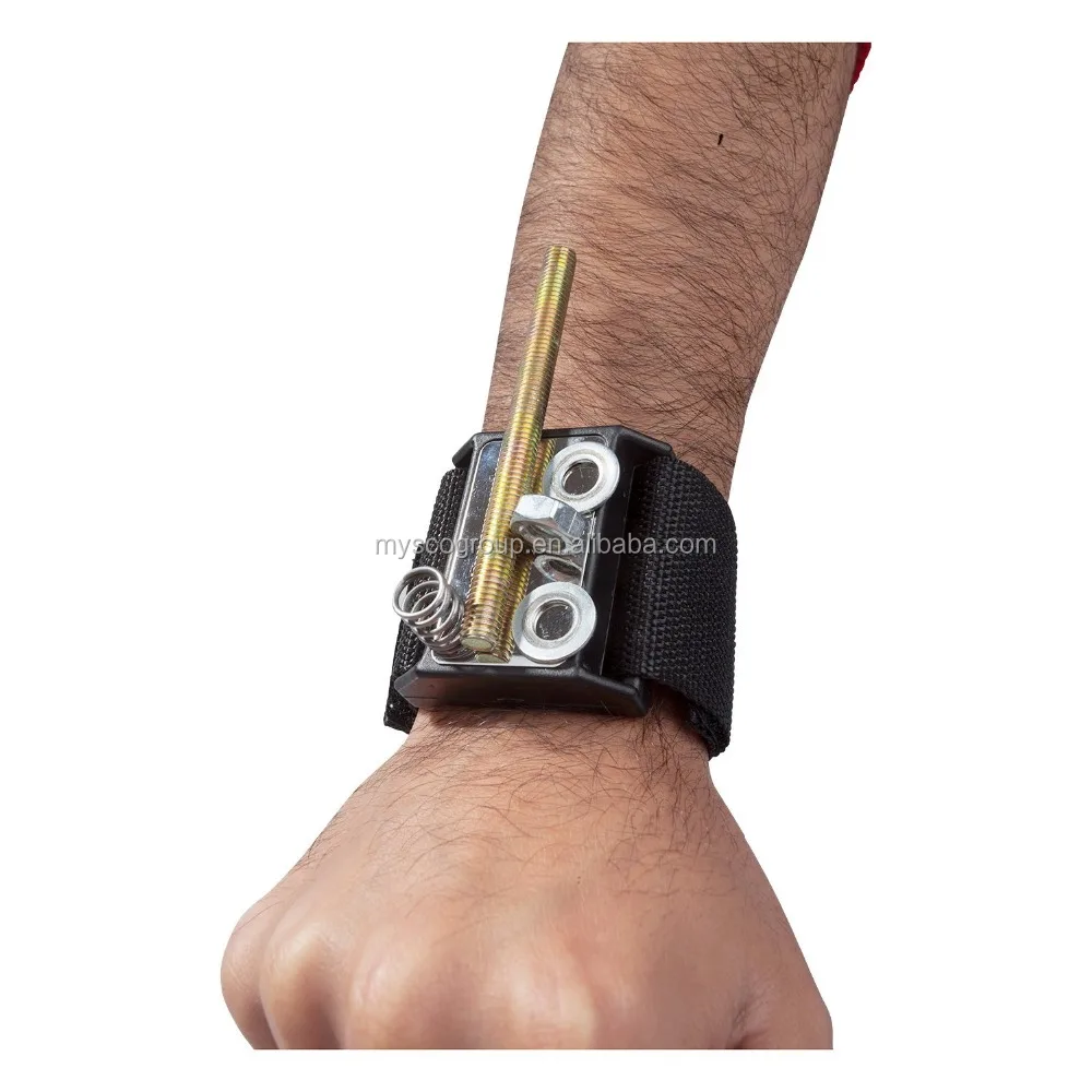 
Magnetic Wrist Holder Magnetic Wrist Holder for Tools Screws and Nails Magnetic Wristband Strap Holder Nail Gripper 
