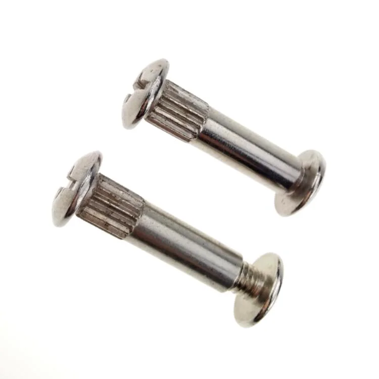 
Slot Truss Head Binding Post Screws Male Female Threads M5 Steel Chicargo Fastener Screws 