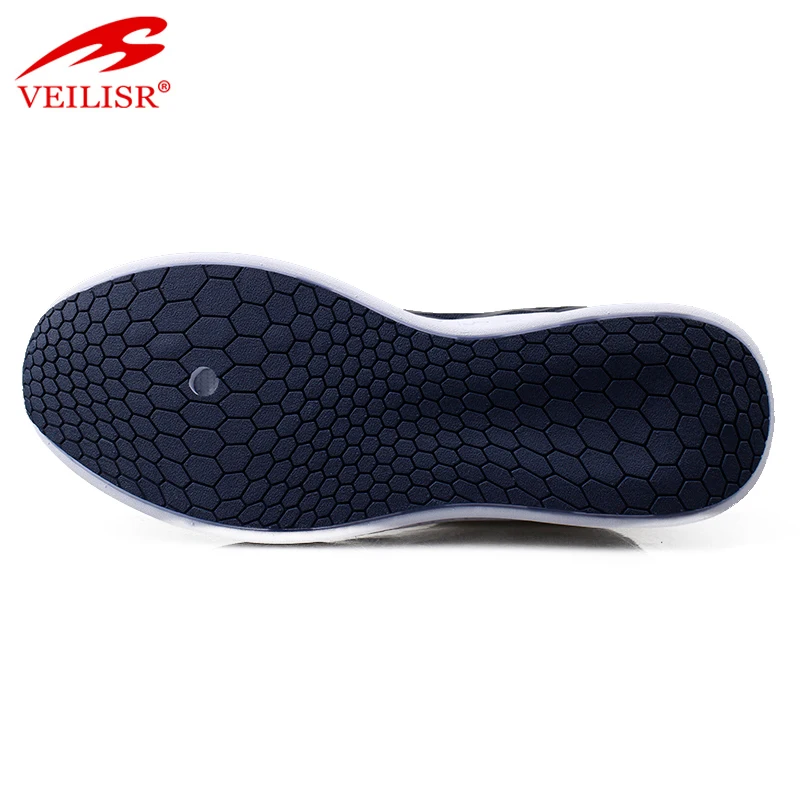 Most popular PU mesh fashion sneakers men running sport shoes