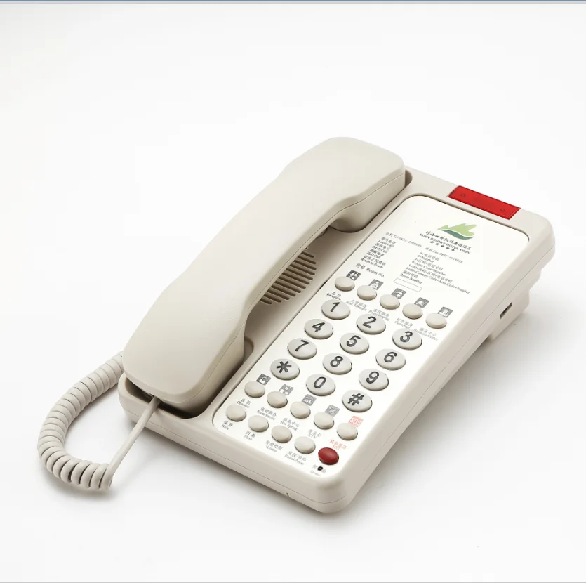 Professional hotel guestroom phone for star hotels