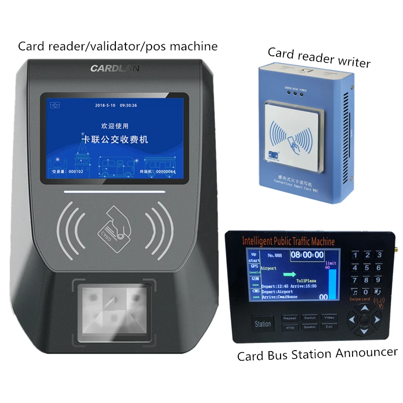 Mifare Desfire Ev1 4K Card Public Transport Rfid Reader 6 Digits Offline Pos Machine With Mifare Card Reader Software