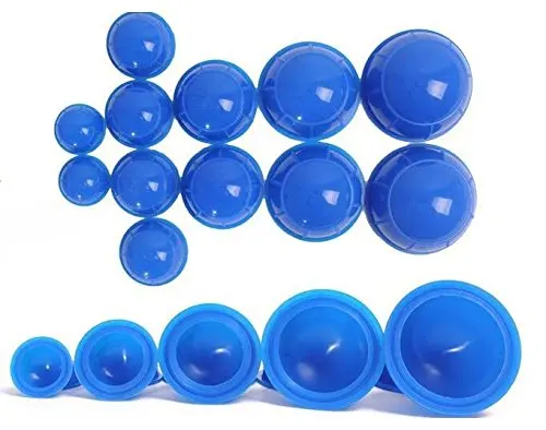 
12 Cups Silicone Medical Vacuum Massage Cupping Hijama 