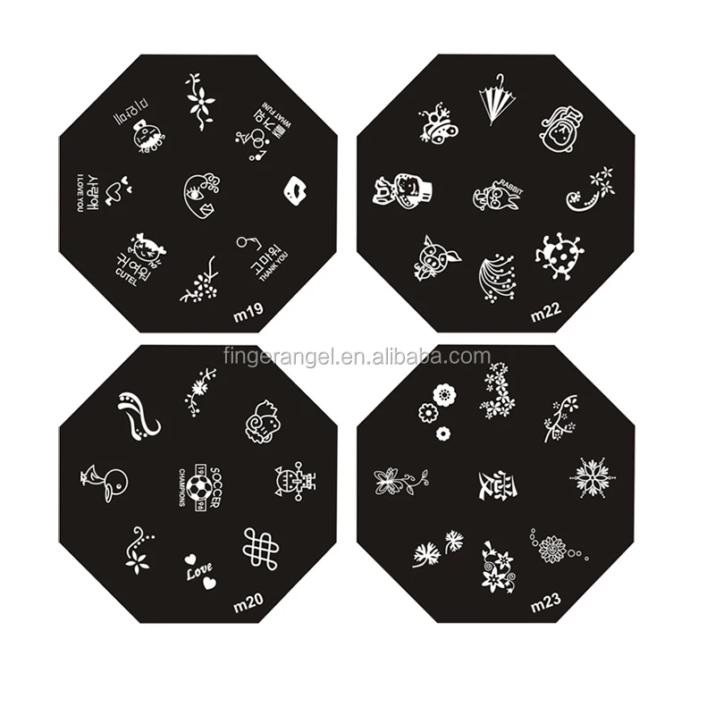 Mix Designs Fashion Manicure Nail Art Image Stamping Plate
