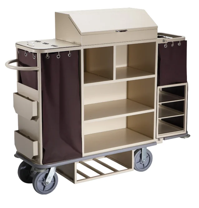 Multifunctional houskeeping clean maid cart