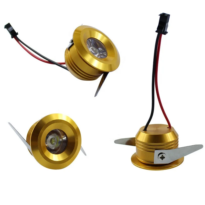 2019 Mini 1w 3w 2700k led recessed spotlight small ceiling spot light for showcase