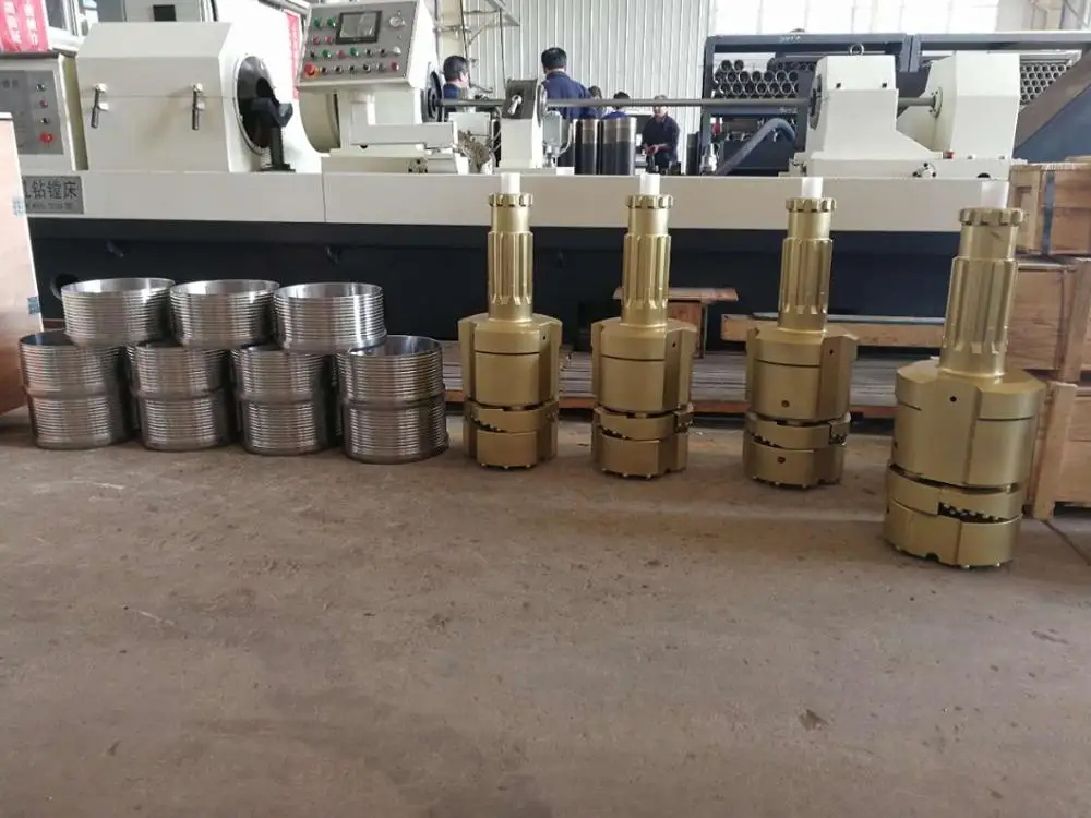 
SPMS100-305-355 Forging Processing Type and 10 inch odex water Well Drilling steel casing dth hammer bit price 