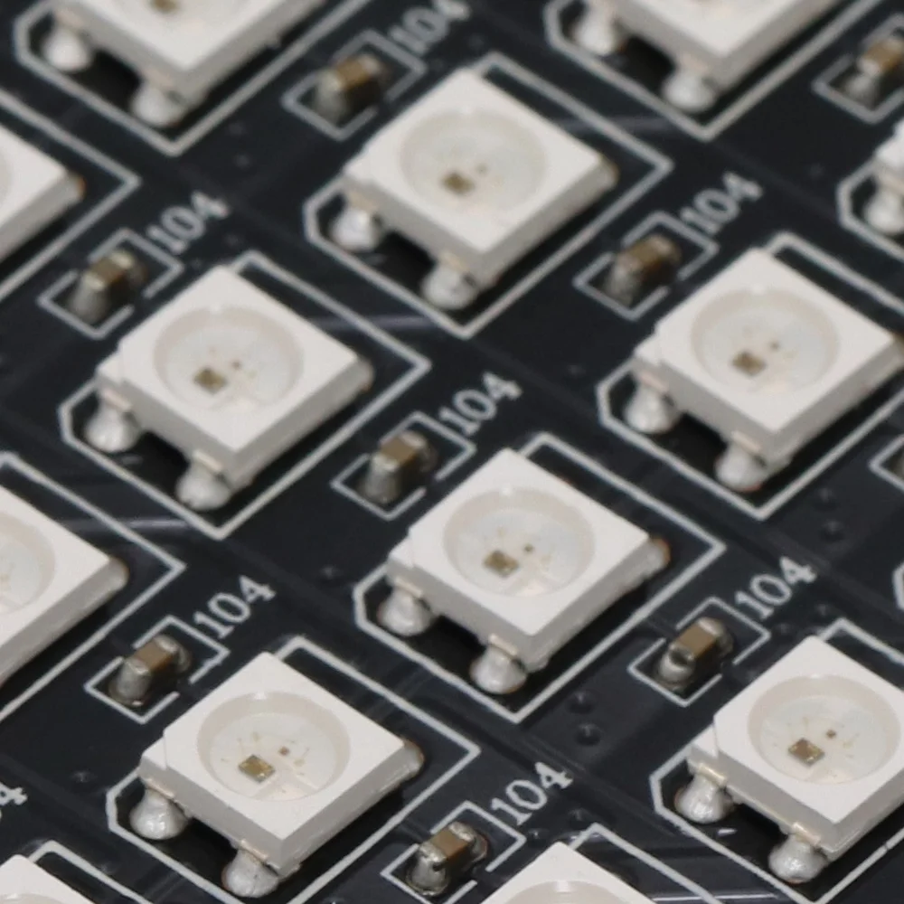 16x16 led matrix led panel ws2812b with factory bottom price