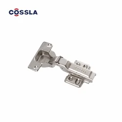 CHINA factory COSSLA 3D clip on soft close SS  clip on stainless steel 304 door hingess stainless steel Hinge