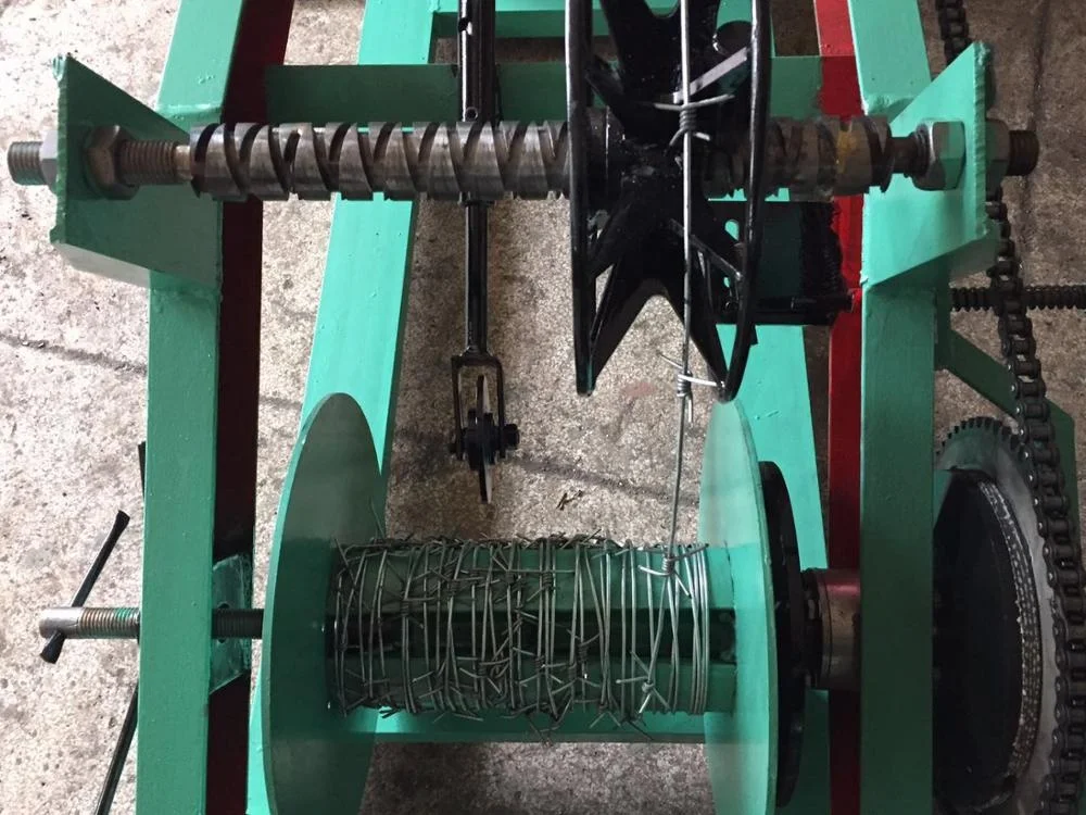 Full-Automatic Double Wires/Single wire Barbed Wire Making Machine Manufacturer
