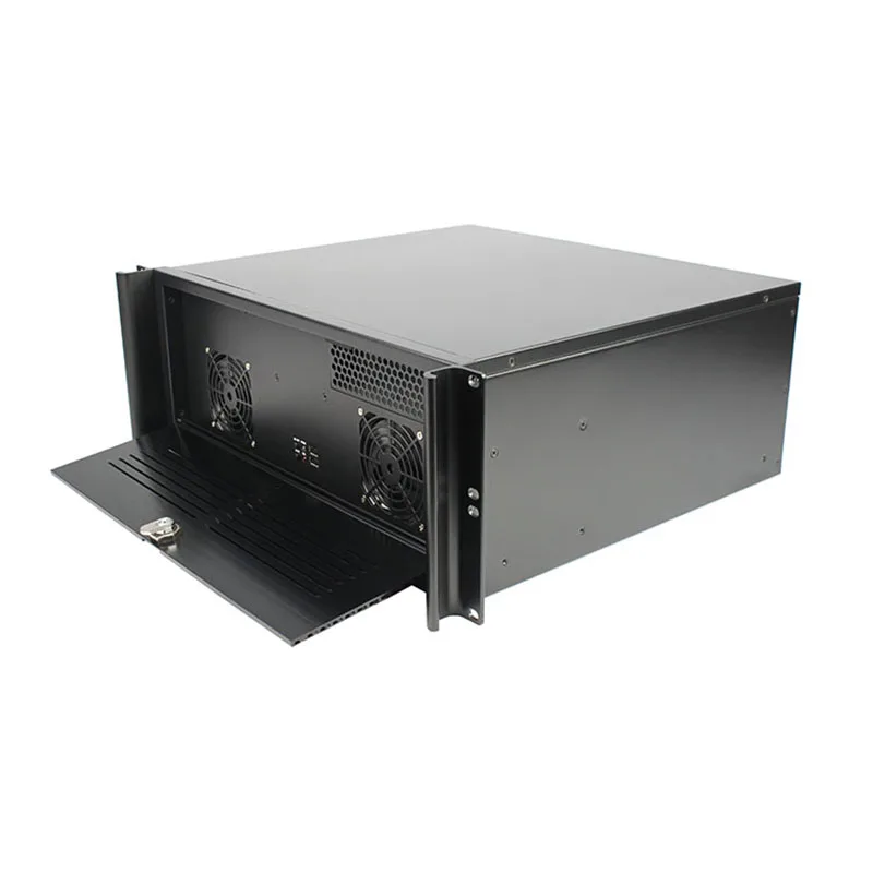 1.0mm SGCC Server Cases Long 4U 19 inch Rack Mount Chassis