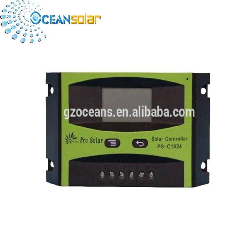 Ocean Solar New Design 10A/12V Solar Charger Controller PWM Charging Mode Solar Controller