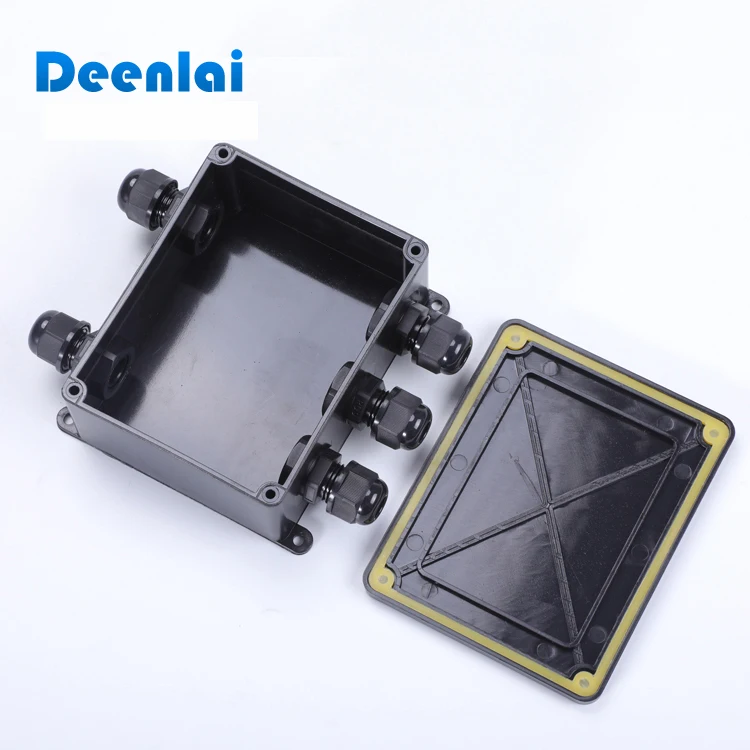 5 Way Customized Outdoor Plastic IP66 Electrical Junction Box and Connector for Underwater Lights