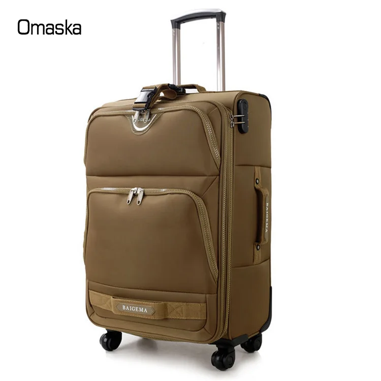 Непромокаемый нейлоновый чемодан OMASKA большой вместимости 3 шт. в комплекте на колесиках