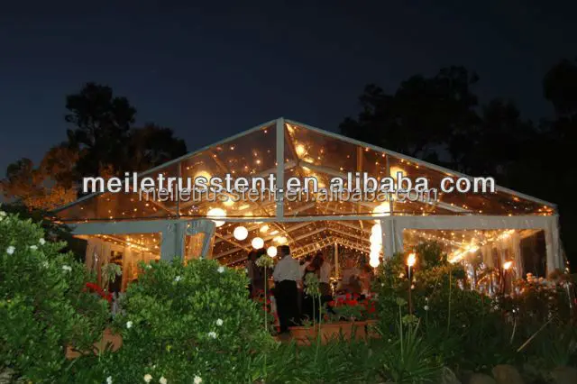 Transparent Beach Wedding Marquee Luxury Party Tent Clear Outdoor Banquet Canopy Tents