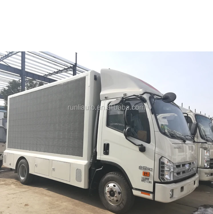 For Perform Or Propaganda Pantalla Para Big Carro De Publicidad Al Aire Libre