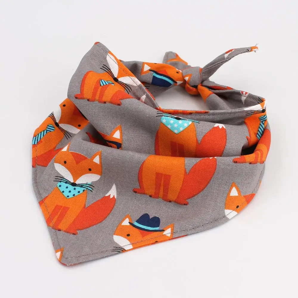 Wholesale Eco Friendly Personalized Cotton Dog Bandana