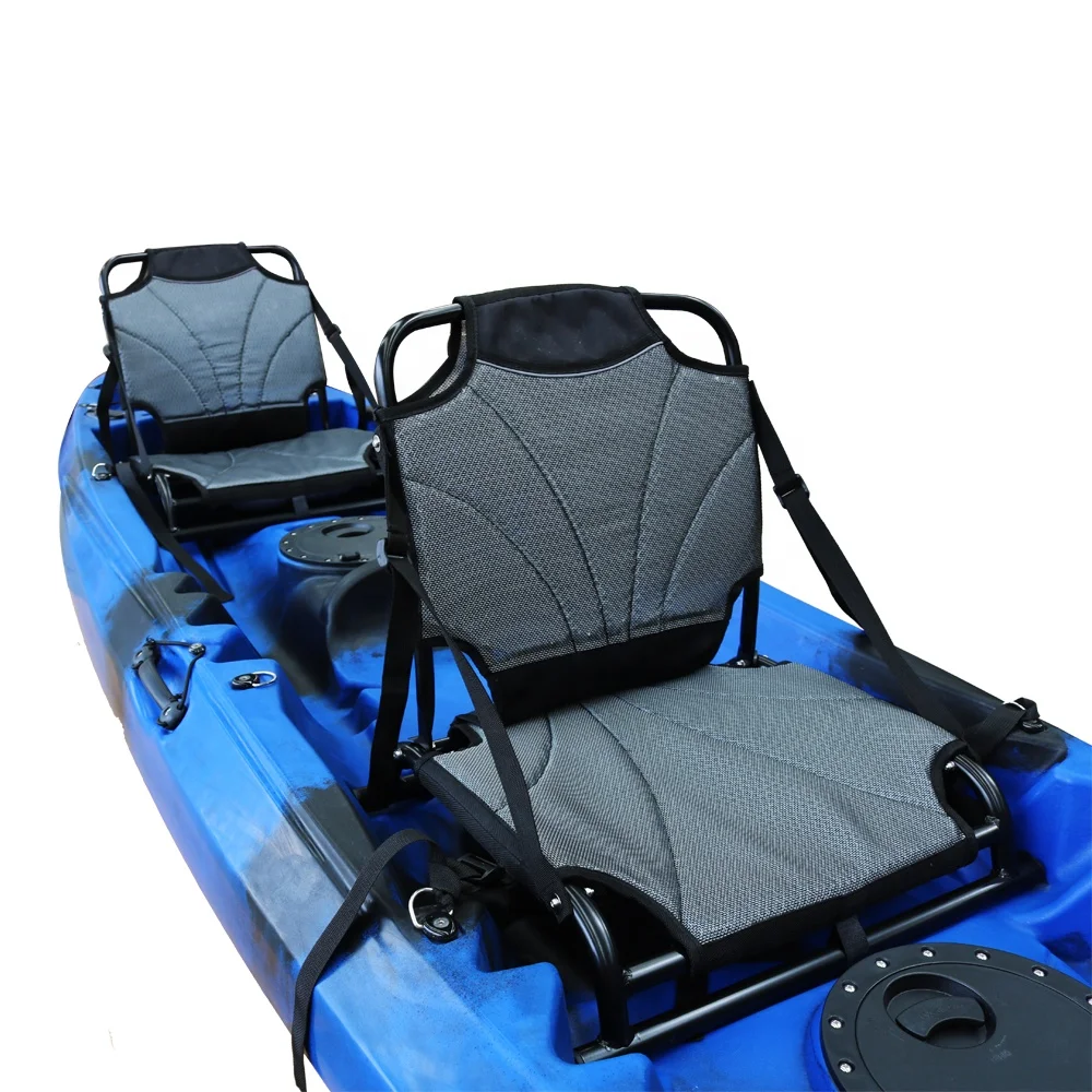12' tandem sit on top fishing family kayak with 2 person odm support kayak made in china